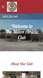 Mobile Screenshot of miltonclub.com